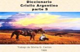 Diccionario Criollo Argentino parte S