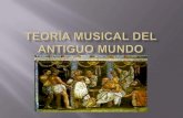 Teoría musical del antiguo mundo