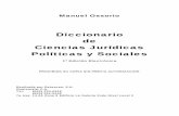 Diccionario de Ciencias Jurídicas, Políticas y Sociales