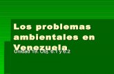 Problemas ambientales en Venezuela
