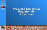 Proyecto Educativo Regional de Apurímac - parte 02