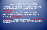 Ecologia de los Insectos
