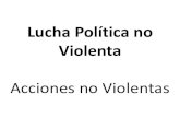 Lucha Política No Violenta