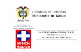Mision medica y cruz roja: Emblemas