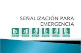 Senalizacion para-emergencia
