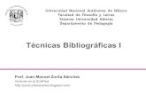 Técnicas Bibliográficas I (2010-1)