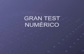 Gran Test NuméRico