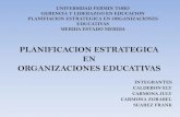 Planificacion estrategica en organizaciones educativas casi