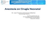 Anestesia Neonatal