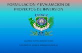 Formulacion y evaluacion de proyectos de inversion unidad 2