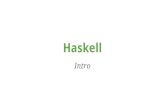 Haskell - Intro
