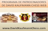 Programa de patrocinadores de david kaufmann chess web