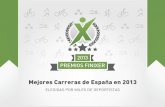 Las Mejores Carreras de España en 2013
