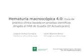 Hematuria macroscópica 4.0 - Actualización 2013-