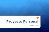 Proyecto personal padres 2012