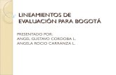 Lineamientos de evaluación de la educación en Bogotá