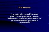 Clase 21   PolíMeros