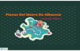 Planos del metro de Albacete. Cartografías Utópicas
