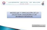 MODELAJE Y SIMULACIÓN DE LA DIGESTIÓN ANAERÓBICA DE BIOMASA RESIDUAL