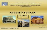 Arquitectura en roma