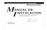Panasonic kx t206 ag manual de instalacion