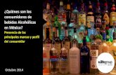 Perfil del consumidor de Bebidas Alcohólicas en México