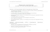 Resumen prensa CEU-UCH 21-11-11