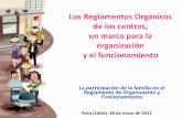 La participación de la familia en el Reglamento de Organización y Funcionamiento