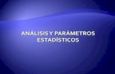 10 análisis y parámetros estadísticos
