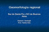 Geomorfología regional S Santa Fe