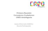 Presentación primera reunión Consejeros Ciudadanos CREOAntofagasta