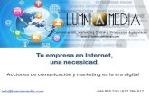 Lumnia Media. Empresa de marketing online en Valencia