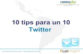 10 Tips para un 10 en Twitter