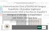 Lengua española. Adecuación y corrección. Correccción morfosintáctica (Tutorías COE - Gregorio Marañón)