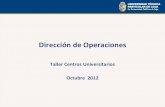Direccion de operaciones oct 2012