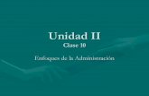 Unidad ii naturaleza del proceso administrtivo ( clase 10 )