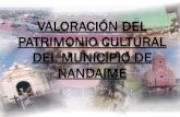 VALORACION PATRIMONIAL DEL MUNICIPIO DE NANDAIME (1)