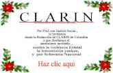Feliz navidad 2011 les desea CLARIN de Colombia