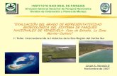 II Taller Alianza Eco-region Caribe Sur / MIZC INPARQUES. Evaluacion representacion geoecologica de las Areas Protegidas de la zona marino costera venezolana