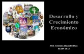 Desarrollo y crecimiento económico