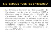 Sistemas de Puentes en México SIPUMEX