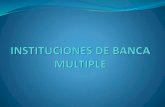 Instituciones de banca múltiple