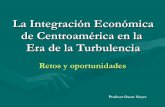 La Integración Económica de Centroamérica en la Era de la turbulencia