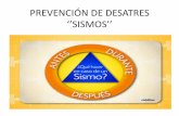 Prevención de desastres ''Sismos''-Geografía de México y todo el Mundo.