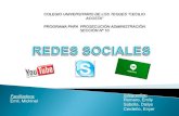 Las Redes Sociales, YOUTUBE, SKYPE, HANGOUTS