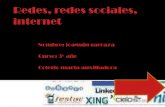 Redes redes sociales internet