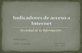 Indicadores de acceso a Internet