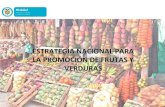 Estrategia Nacional para la Promoción de Frutas y Verduras