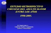 CirugíAs Del Adulto Mayor En El It AñOs 1998 2005