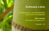 Valhalla project-software-libre-1 0